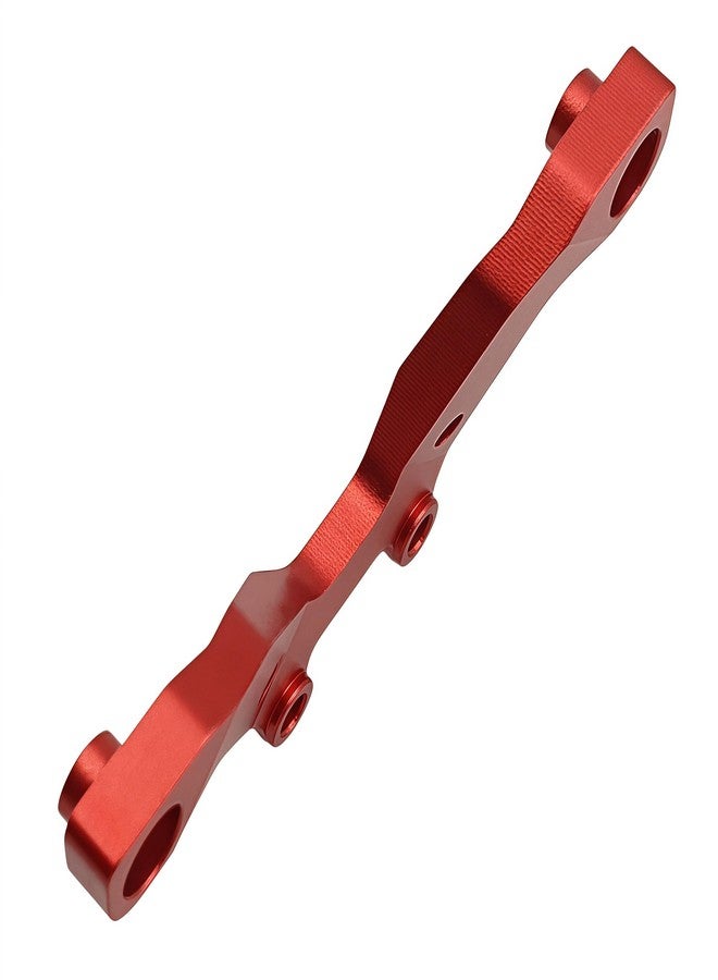 Ruivexi Aluminum Front Shock Tower Damper Plate Upgrade Part for Arrma 1/18 Typhon GROM MEGA 380 Brushed 4X4 Buggy, Replaces ARA2106 (Red) - Image 5